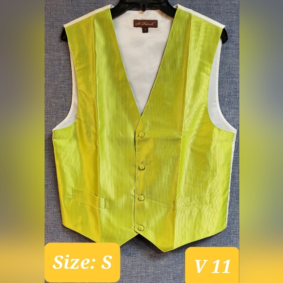 Men's Small Vest - Multiple Colors To Choose From - Brand New - Picture 4 of 7